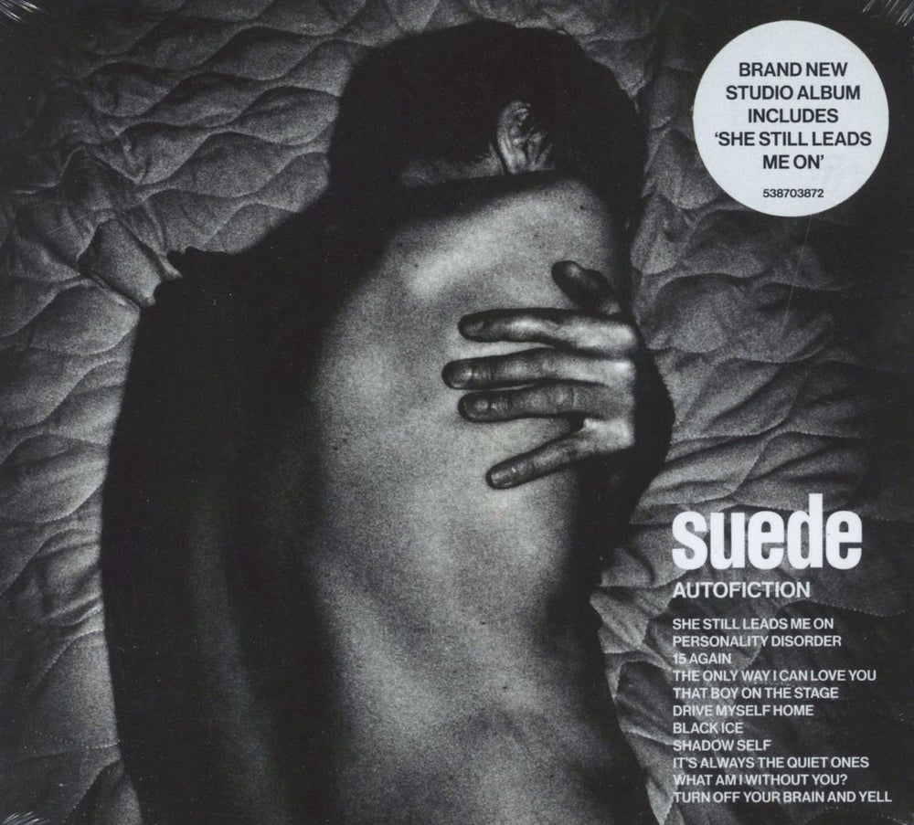 Suede Autofiction + CD & Autographed Insert UK vinyl LP album (LP record) 2022