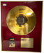 Suede Nude UK award disc GOLD AWARD