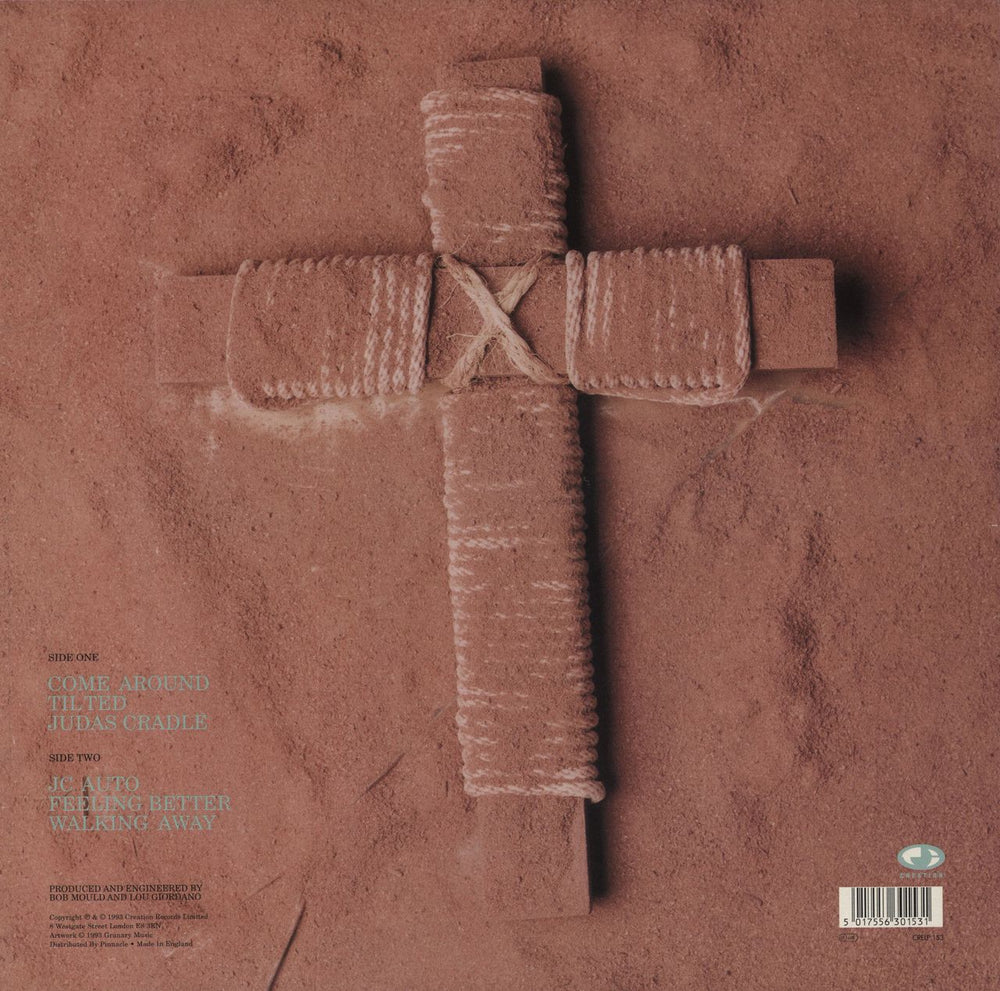 Sugar (90s) Beaster + lyric inner - Stickered UK vinyl LP album (LP record) 5017556301531