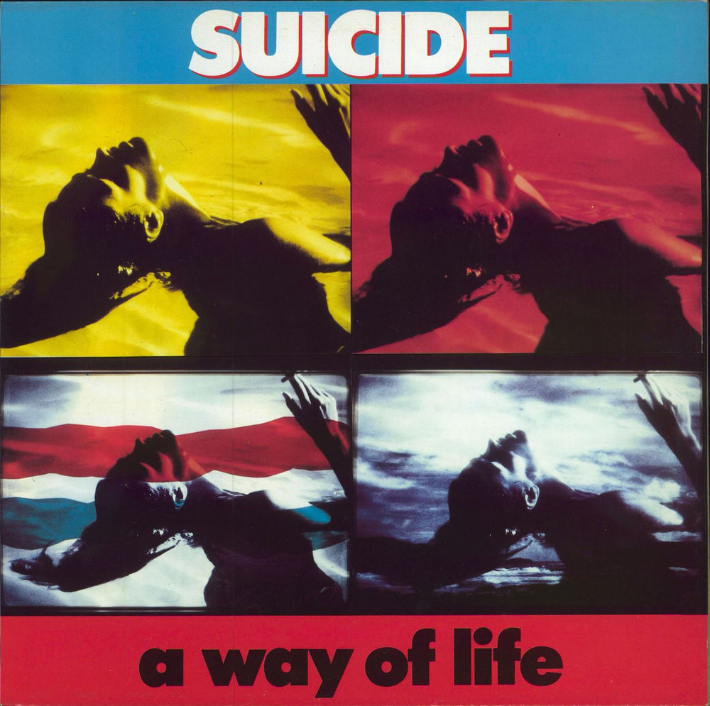 Suicide A Way Of Life UK vinyl LP album (LP record) CHAPLP35