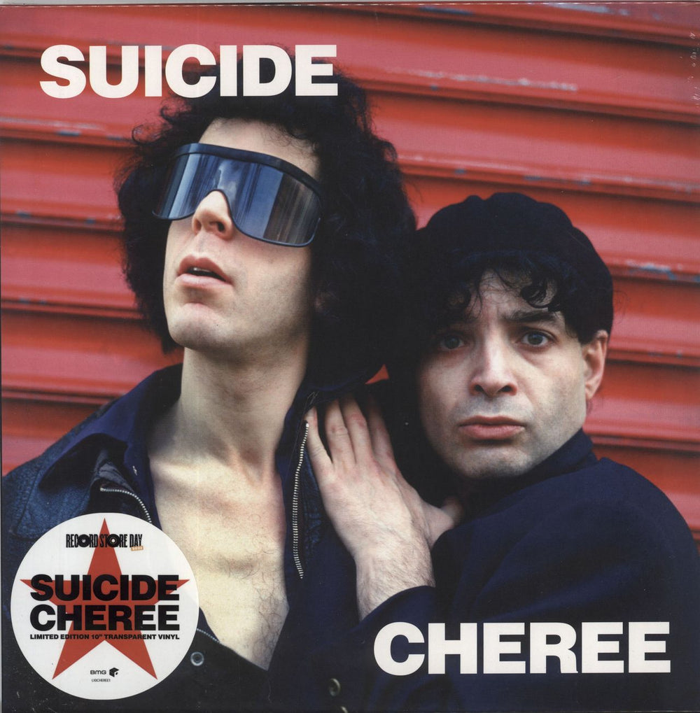 Suicide Cheree - RSD21 - Transparent Vinyl - Sealed UK 10" vinyl single (10 inch record) L10CHEREE1