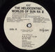 Sun Ra The Heliocentric Worlds Of Sun Ra, Volume 2 US vinyl LP album (LP record) SR4LPTH827194