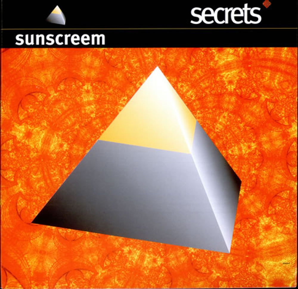 Sunscreem Secrets UK 12" vinyl single (12 inch record / Maxi-single) 6629346