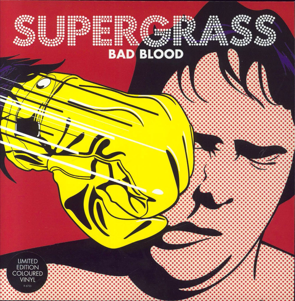 Supergrass Bad Blood - Brown Vinyl UK 7" vinyl single (7 inch record / 45) R6755