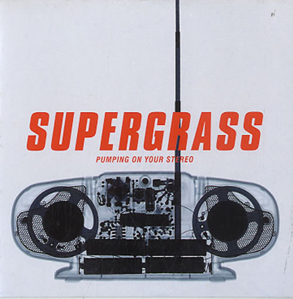 Supergrass Pumping On Your Stereo Dutch CD single (CD5 / 5") 88710923