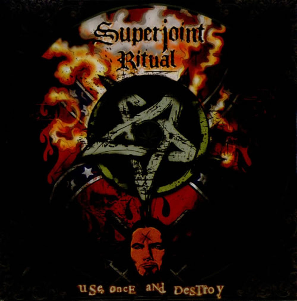 Superjoint Ritual Use Once And Destroy UK Promo CD album (CDLP) MISPR021