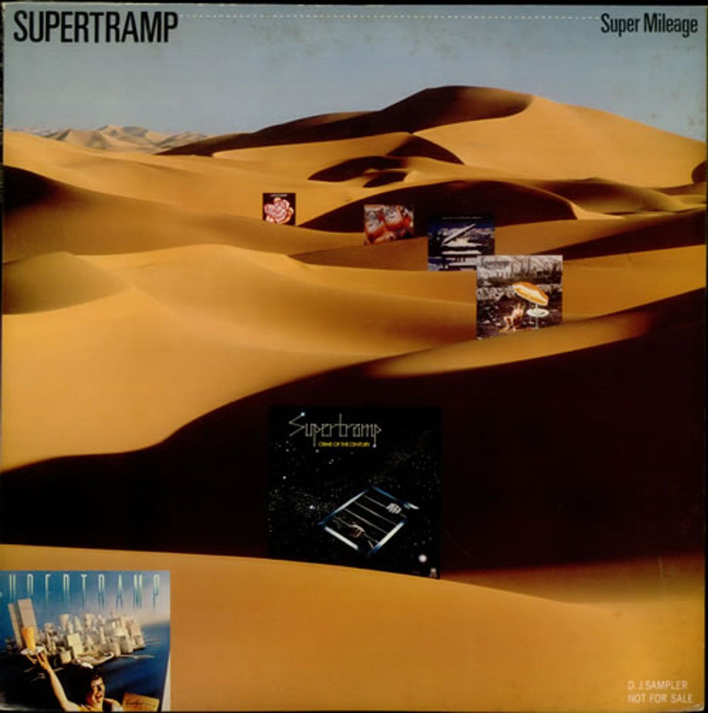 Supertramp Super Mileage + Booklet Japanese Promo vinyl LP album (LP record) ALAM-1005