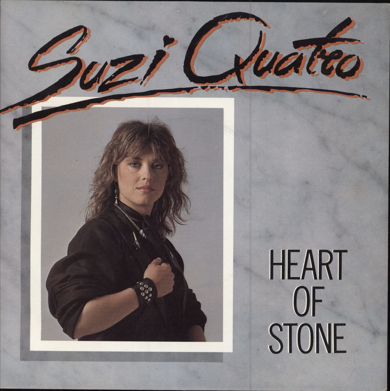 Suzi Quatro Heart Of Stone UK 7" vinyl single (7 inch record / 45) POSP477