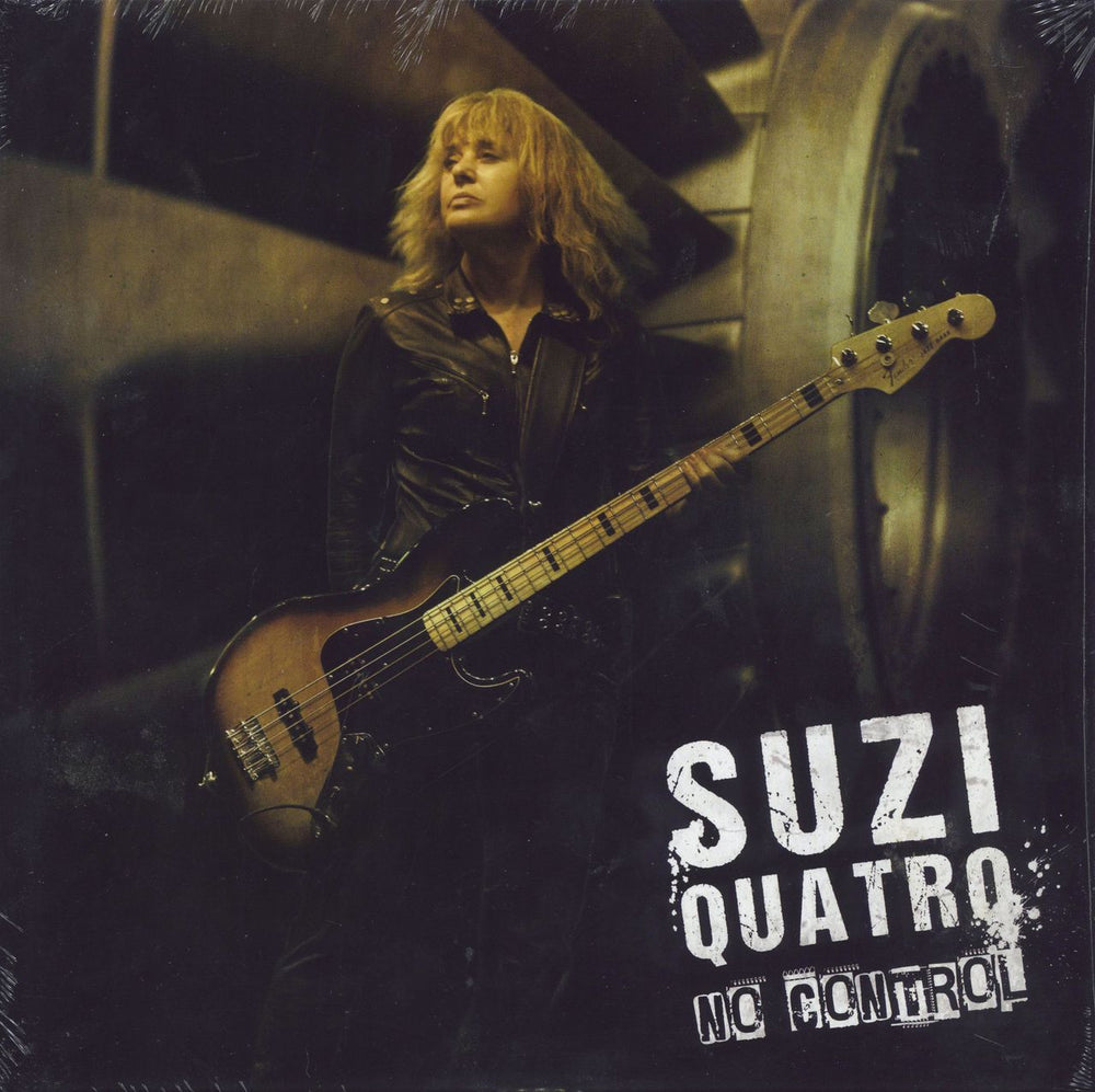 Suzi Quatro No Control - Yellow/Black Swirl + CD - Sealed German 2-LP vinyl record set (Double LP Album) SPV2886212LP