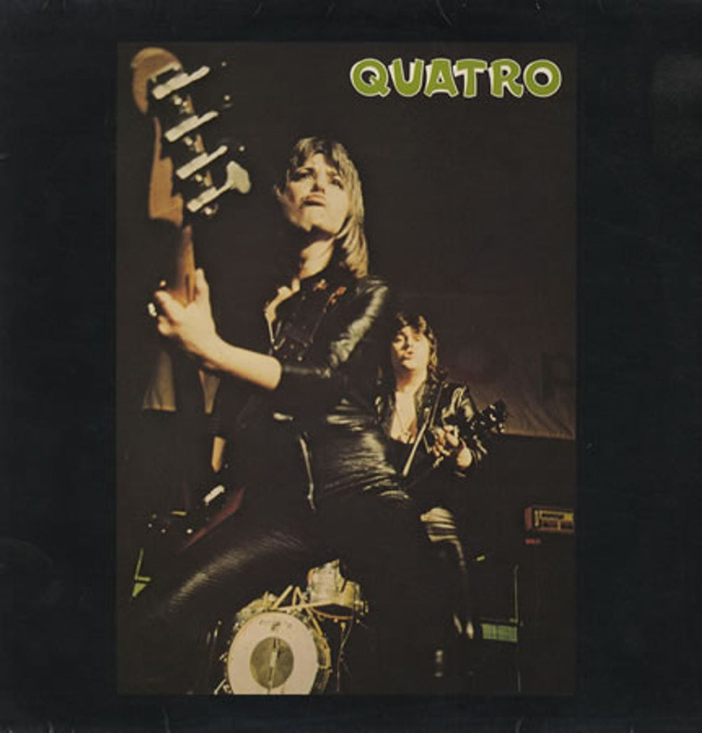 Suzi Quatro Quatro UK vinyl LP album (LP record) SRAK509