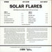 Sven Libaek Solar Flares Australian vinyl LP album (LP record)