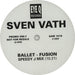 Sven Vath Ballet-Fusion UK Promo 12" vinyl single (12 inch record / Maxi-single) SAM1518