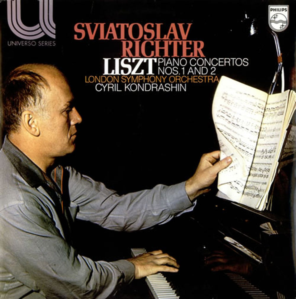 Sviatoslav Richter Liszt: Piano Concertos Nos. 1 & 2 UK vinyl LP album (LP record) 6580071