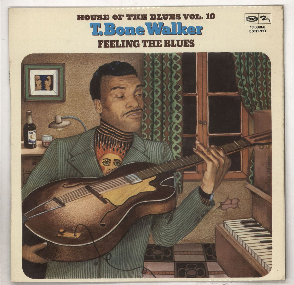 T-Bone Walker Feeling The Blues Spanish vinyl LP album (LP record) 13.0688/6