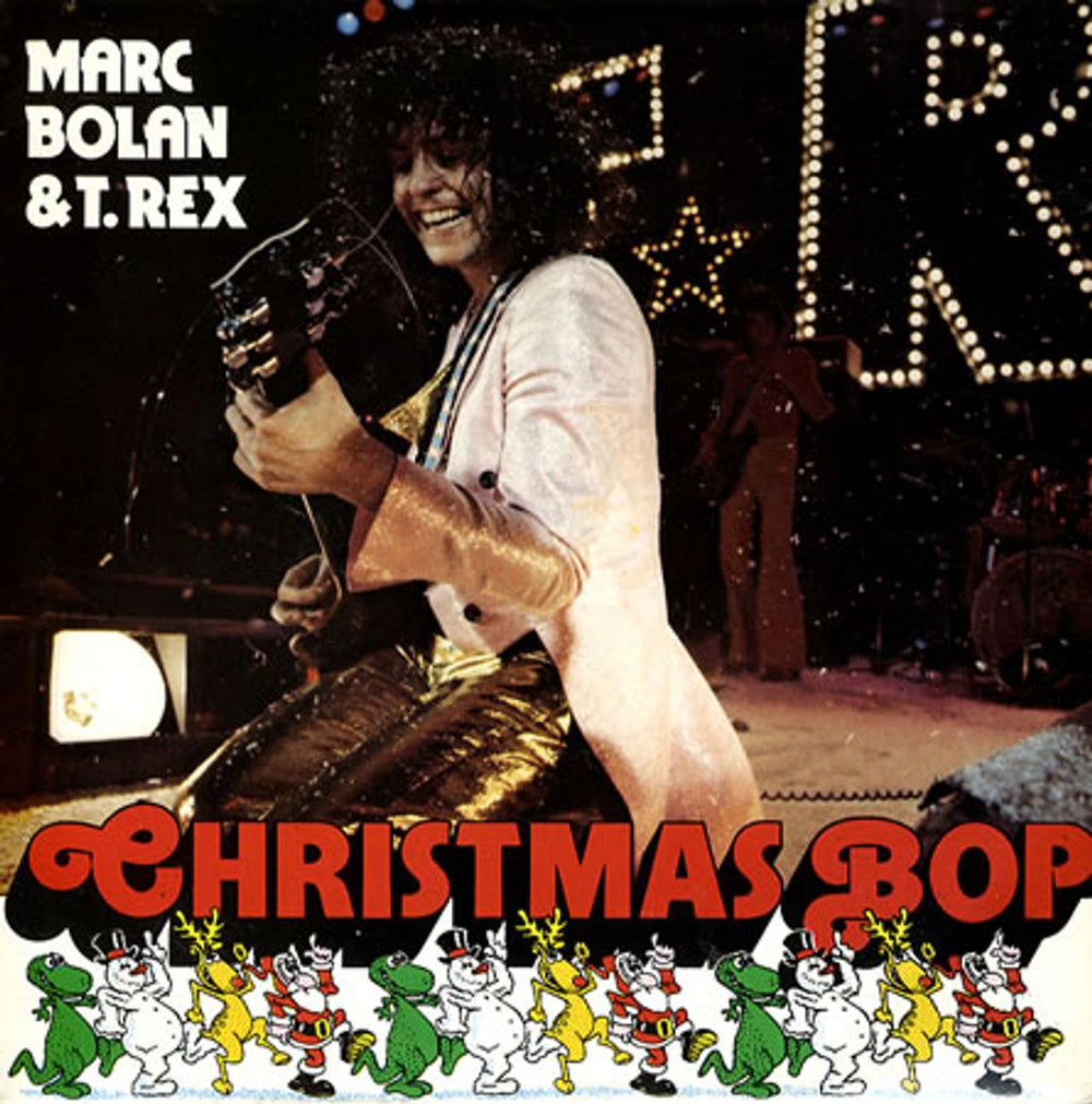 T-Rex / Tyrannosaurus Rex Christmas Bop UK 7" vinyl single (7 inch record / 45) SBOLAN12