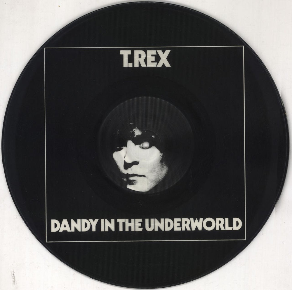 T-Rex / Tyrannosaurus Rex Dandy In The Underworld UK picture disc LP (vinyl picture disc album) RAPD508