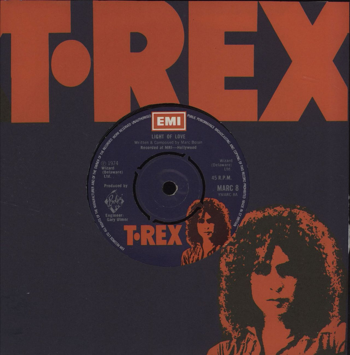 T-Rex / Tyrannosaurus Rex Light Of Love UK 7