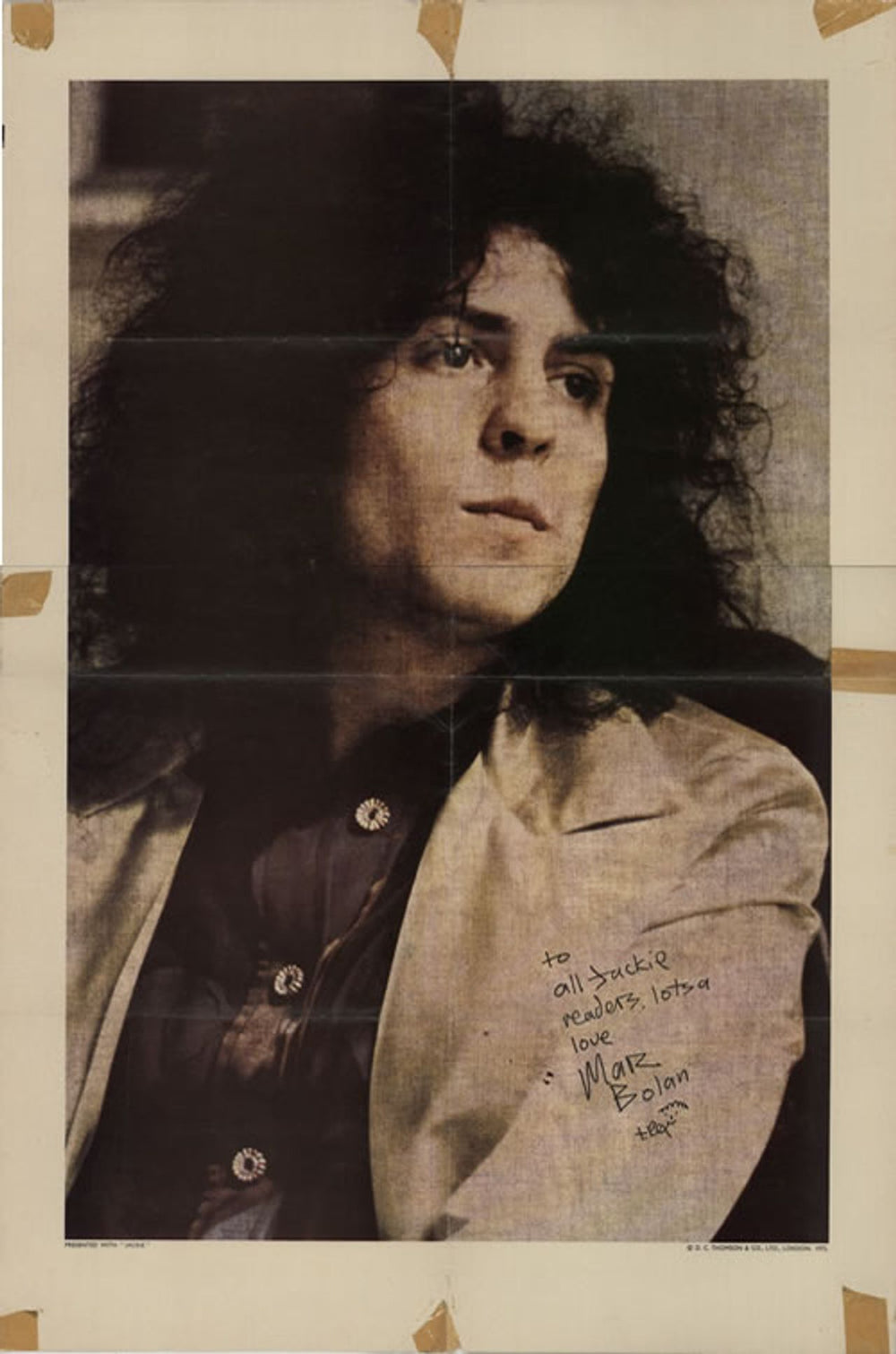 T-Rex / Tyrannosaurus Rex Quad Folded Poster Of Marc UK poster POSTER