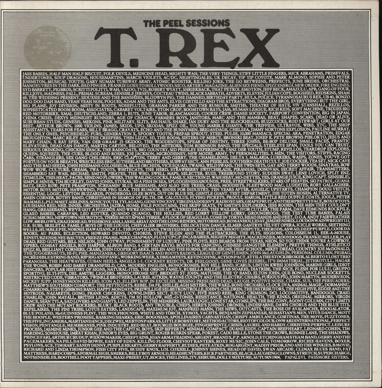 T-Rex / Tyrannosaurus Rex The Peel Sessions EP UK 12" vinyl single (12 inch record / Maxi-single) SFPS031