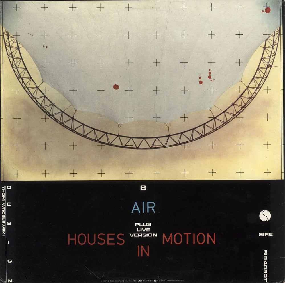 Talking Heads Houses In Motion UK 12" vinyl single (12 inch record / Maxi-single)