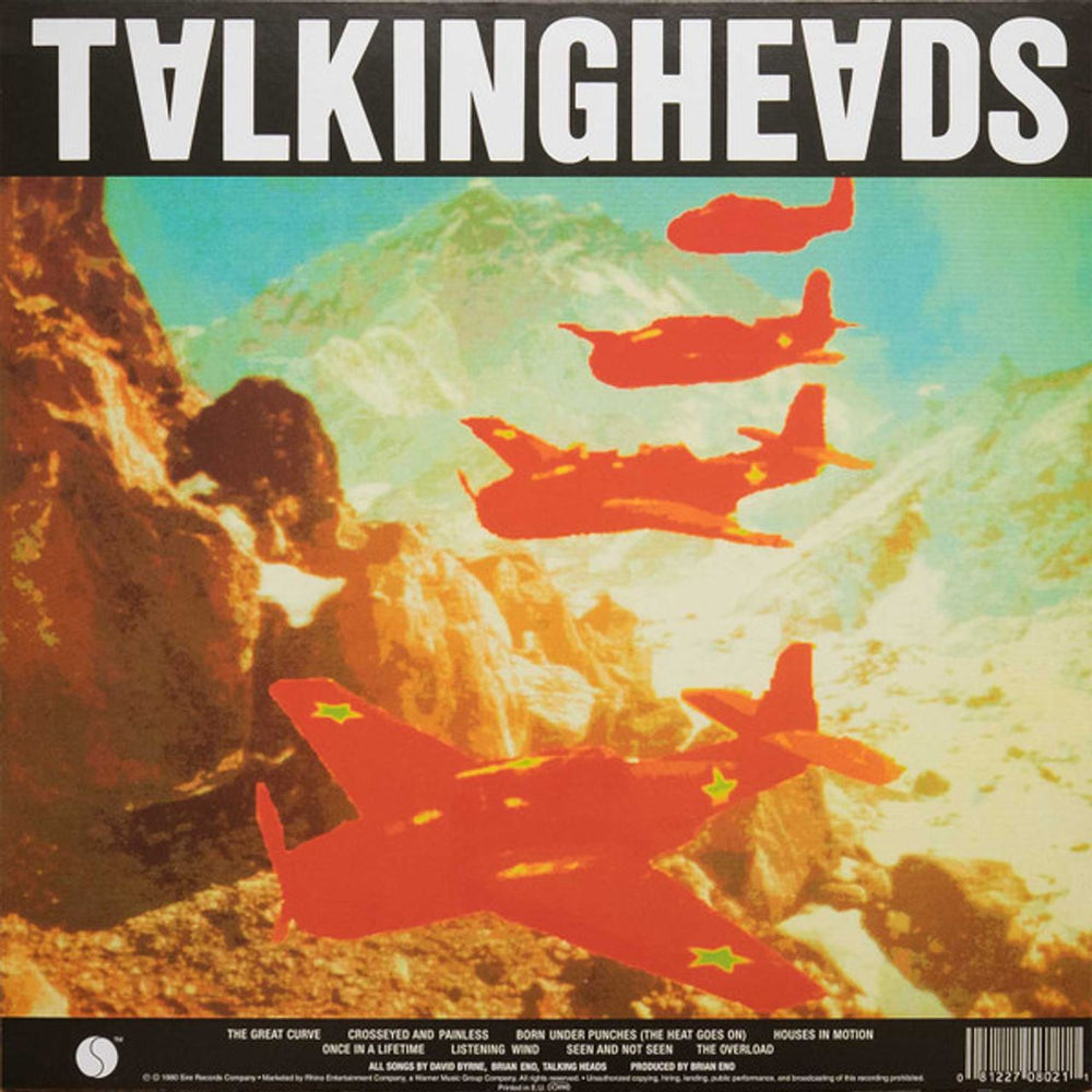 Talking Heads Remain In Light - 180 Gram HQ Vinyl - Sealed UK vinyl LP album (LP record) 081227080211