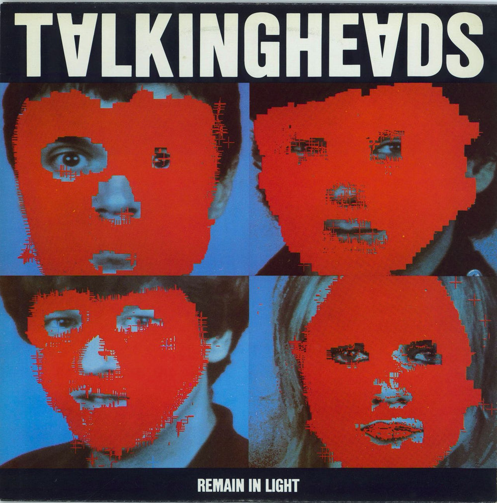 Talking Heads Remain In Light Canadian vinyl LP album (LP record) XSR6095