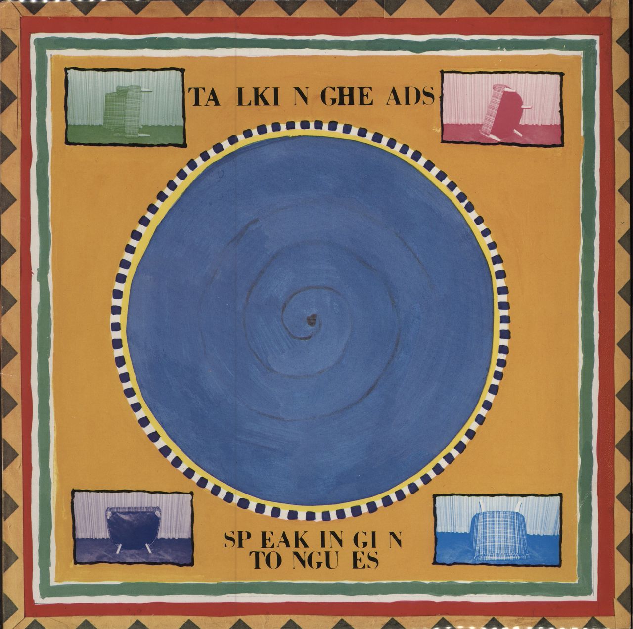 Talking Heads Speaking In Tongues - EX German vinyl LP album (LP record) 92-3883-1