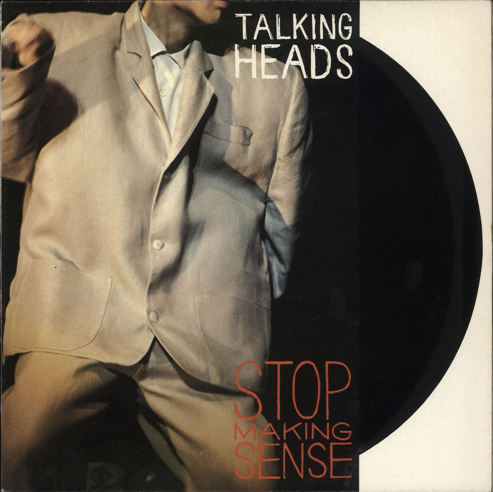 Talking Heads Stop Making Sense UK vinyl LP album (LP record) TAH1