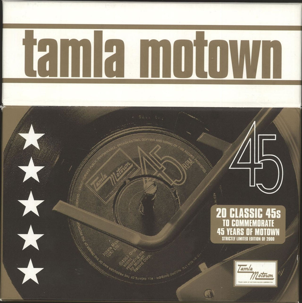 Tamla Motown Tamla Motown Singles Box Set - Complete UK 7" single box set 9821874