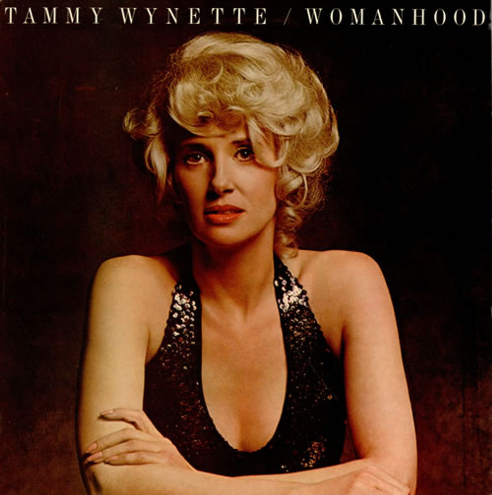 Tammy Wynette Womanhood UK vinyl LP album (LP record) EPC82972