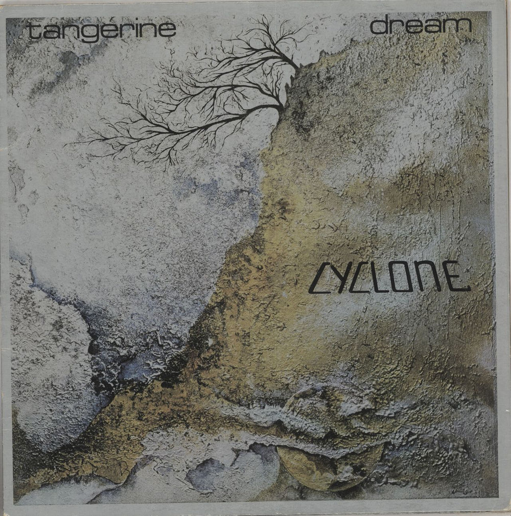 Tangerine Dream Cyclone UK vinyl LP album (LP record) V2097