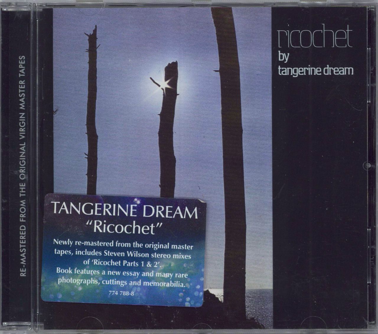 Tangerine Dream Ricochet UK CD album