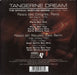 Tangerine Dream The Bootleg Box Set: Vol. 2 UK CD Album Box Set 5013929753334