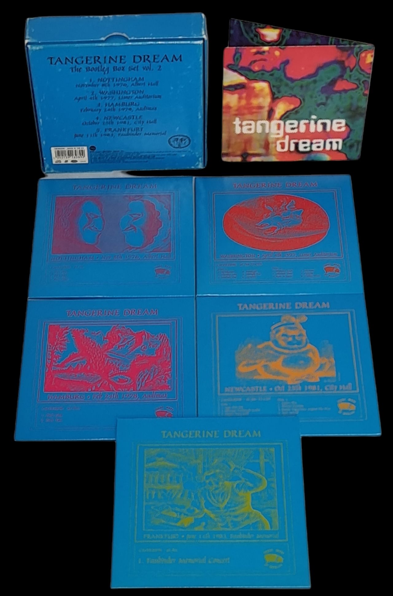 Tangerine Dream The Bootleg Box Vol. 2 UK CD Album Box Set TANDXTH784907