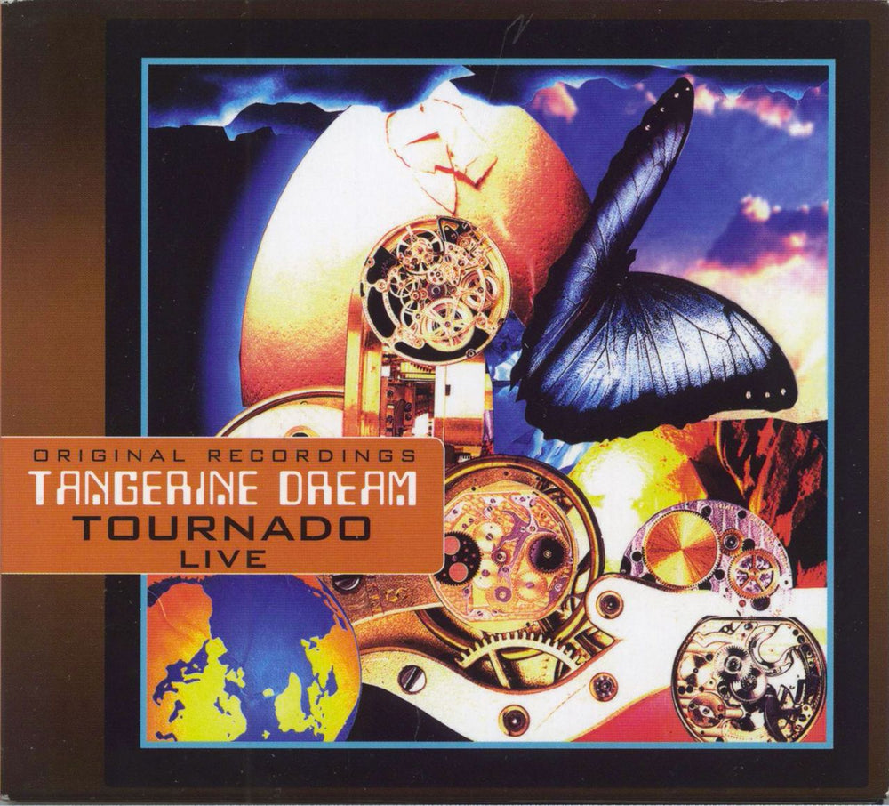 Tangerine Dream Tournado Live German CD album (CDLP) 232645