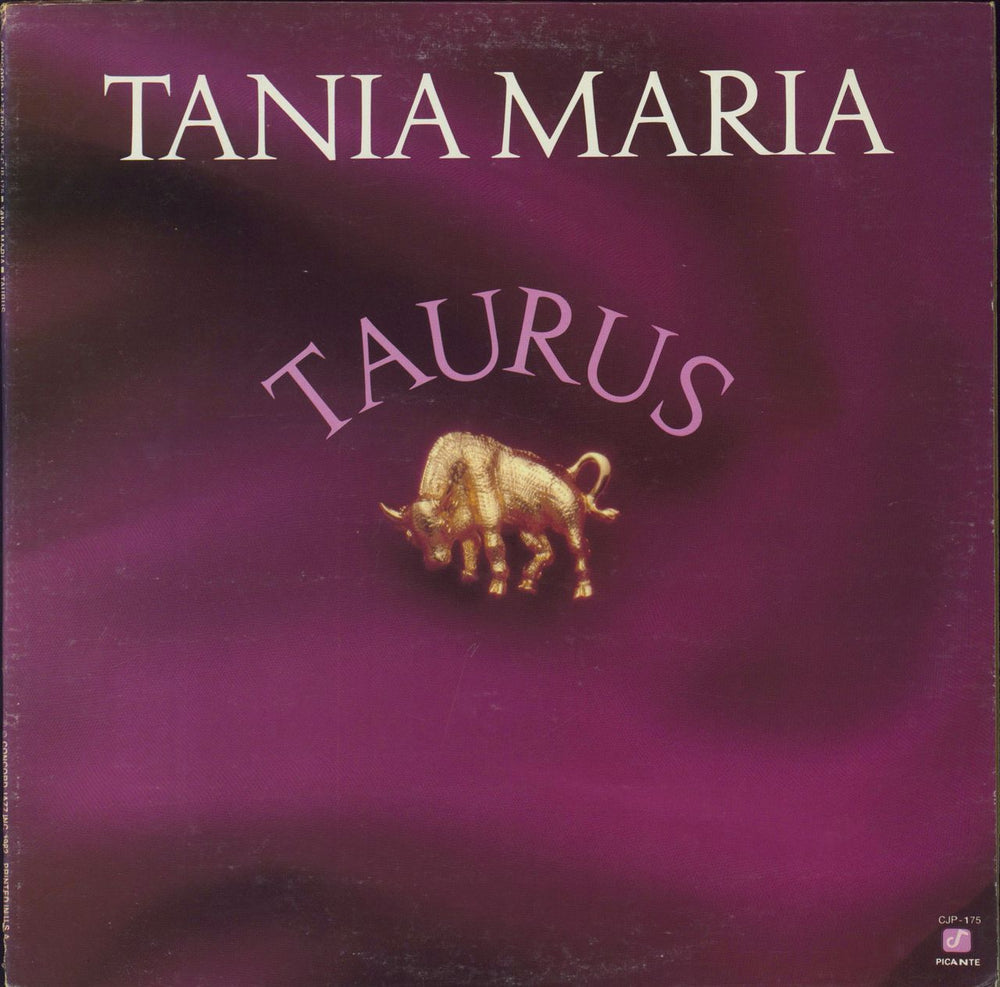 Tania Maria Taurus US vinyl LP album (LP record) CJP-175