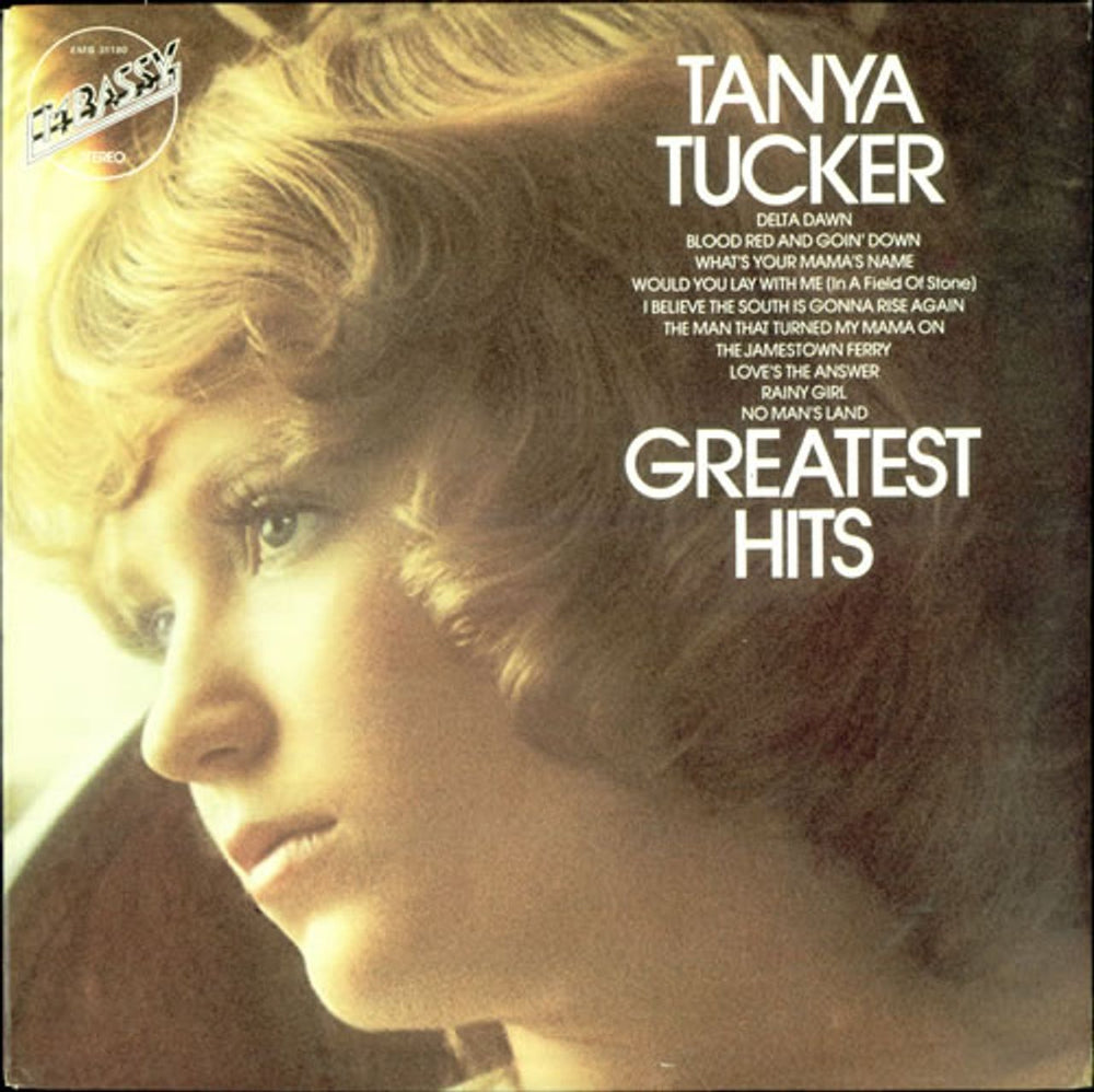 Tanya Tucker Greatest Hits UK vinyl LP album (LP record) EMB31180