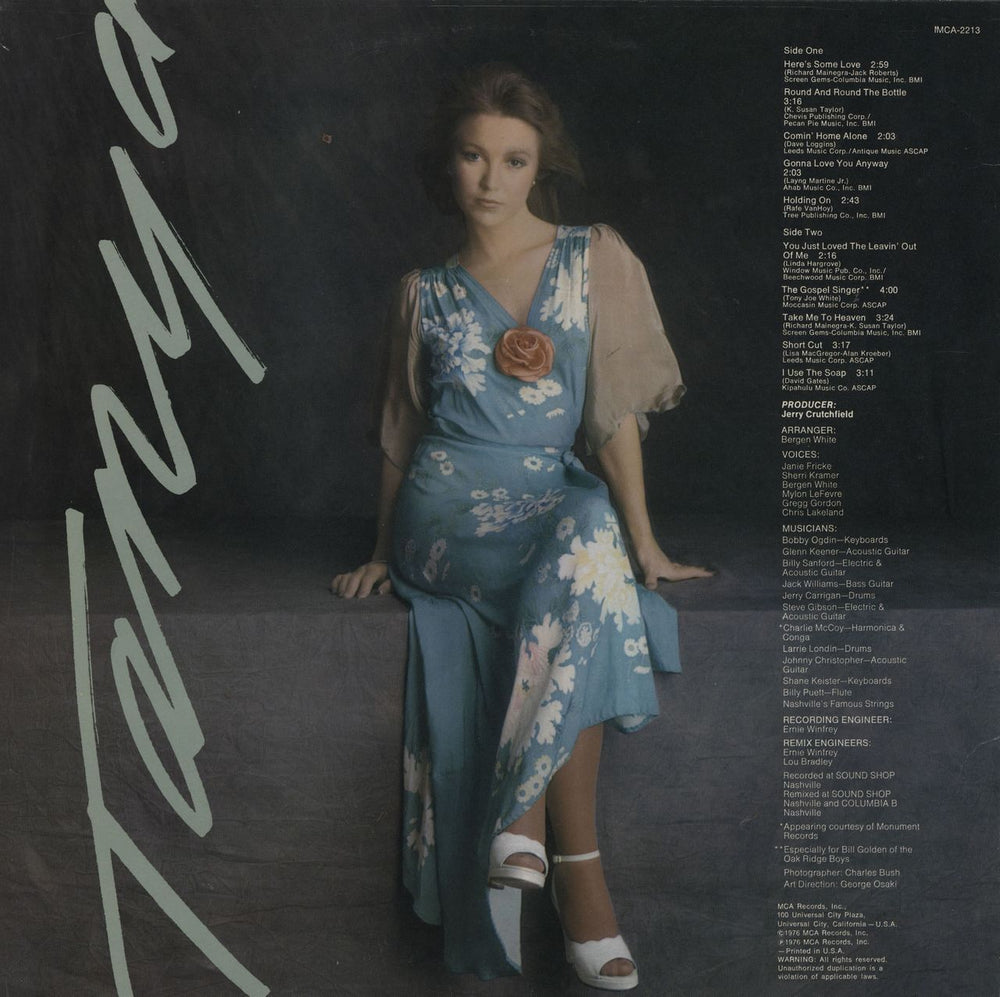 Tanya Tucker Here's Some Love US vinyl LP album (LP record)