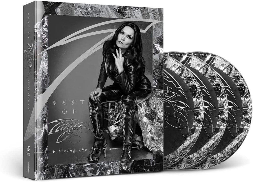 Tarja Turunen Best Of: Living The Dream + Blu-Ray - Sealed German 3-disc CD/DVD Set 0218112EMU