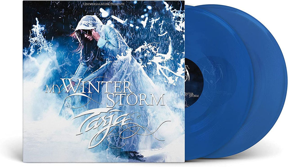 Tarja Turunen My Winter Storm: 15th Anniversary - 180gm Blue Vinyl - Sealed UK 2-LP vinyl record set (Double LP Album) 14513