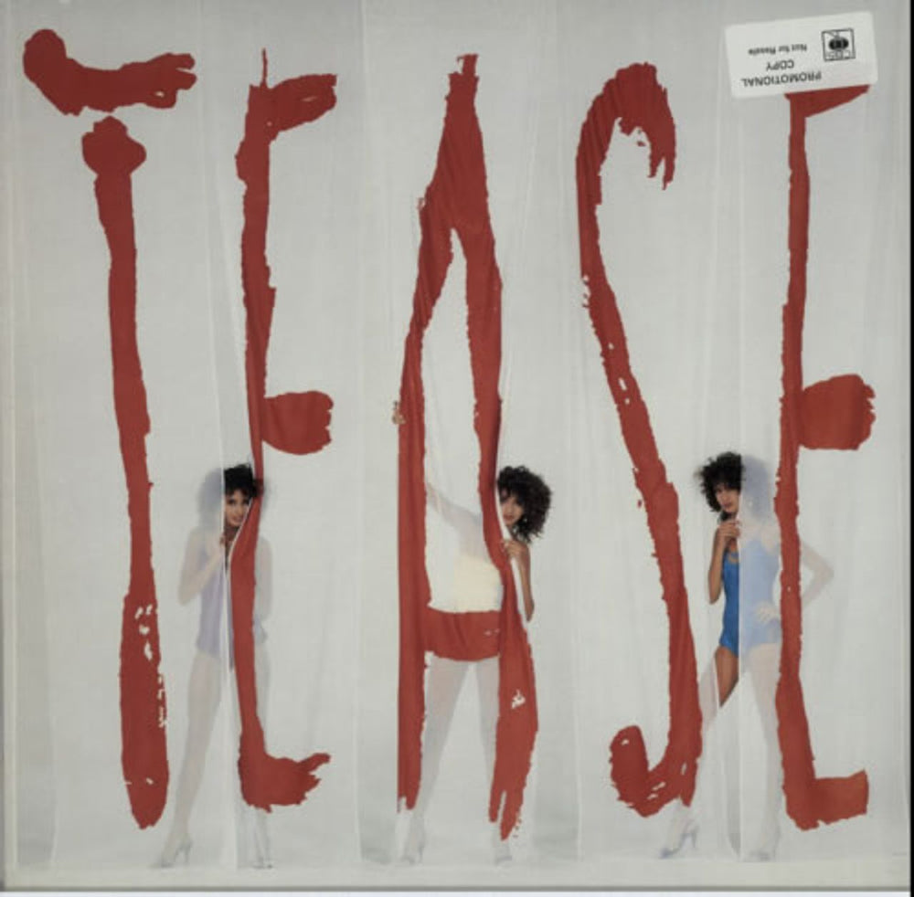 Tease Tease - Promo stickered UK vinyl LP album (LP record) EPC26963