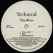 Technical Stress / This Blunt US 12" vinyl single (12 inch record / Maxi-single)