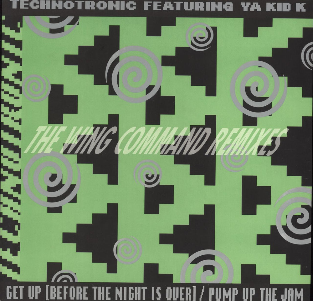 Technotronic Get Up UK 12" vinyl single (12 inch record / Maxi-single) SYRTX8