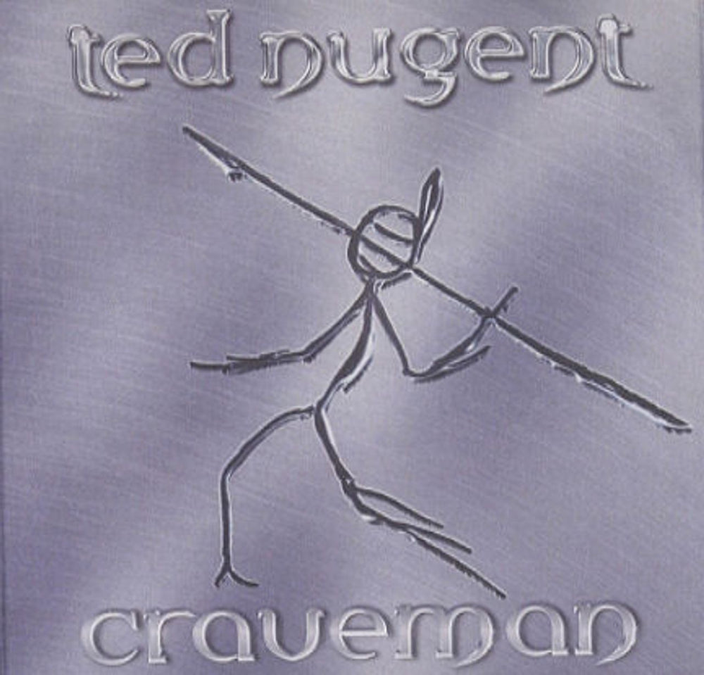Ted Nugent Craveman UK Promo CD-R acetate CD ACETATE