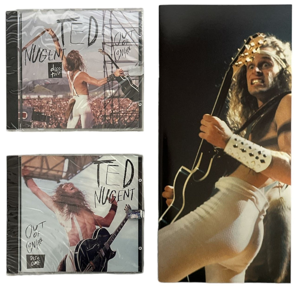 Ted Nugent Out Of Control US CD Album Box Set TEDDXOU822981