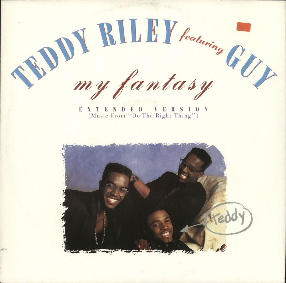 Teddy Riley My Fantasy UK 12" vinyl single (12 inch record / Maxi-single) MCAT1353