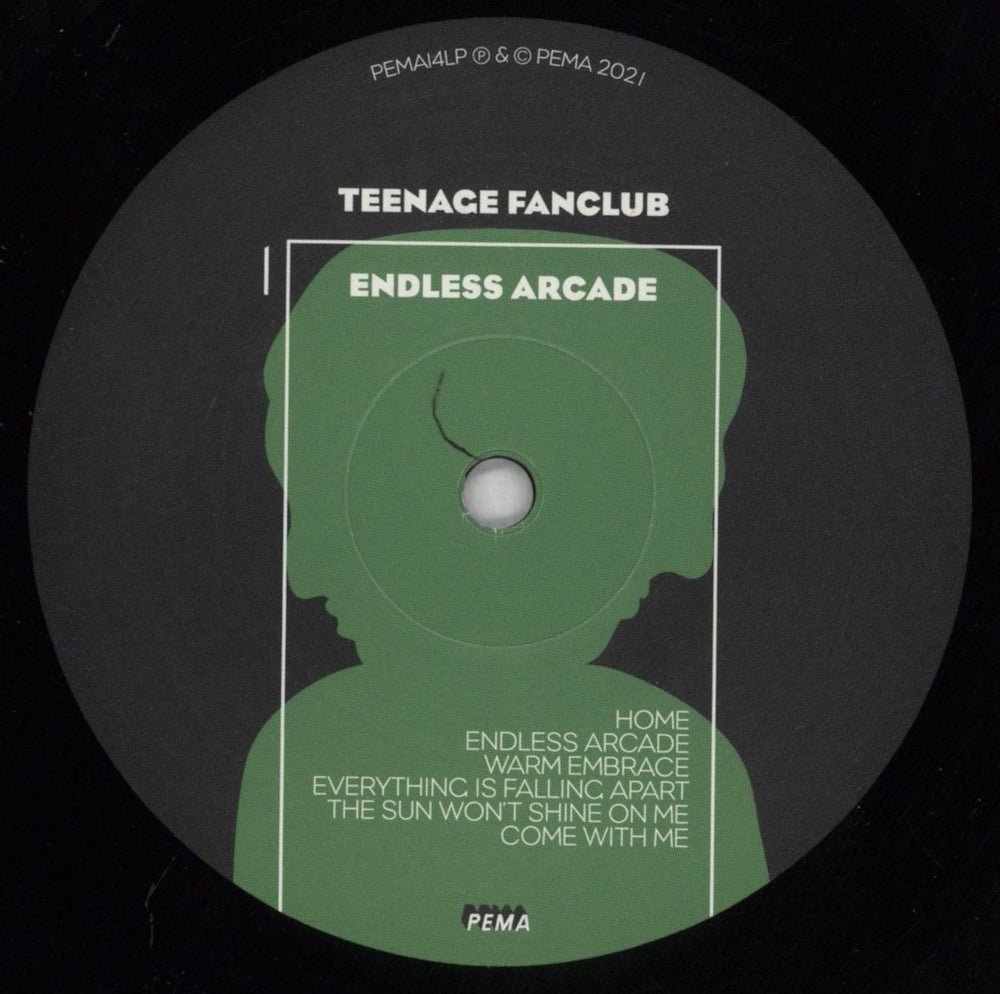Teenage Fanclub Endless Arcade UK vinyl LP album (LP record) TFCLPEN826850