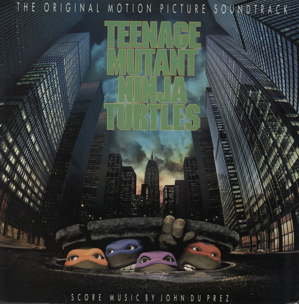 Teenage Mutant Ninja Turtles Teenage Mutant Ninja Turtles South African vinyl LP album (LP record) SBK(D)7910661