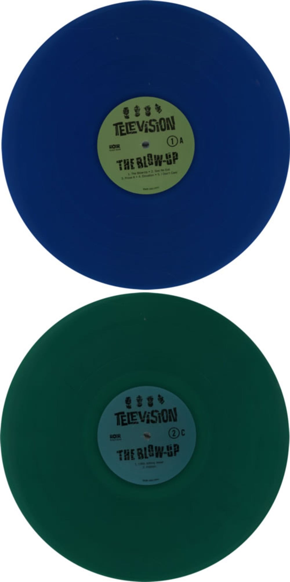 Television The Blow-Up - Blue & Green Vinyl US 2-LP vinyl record set (Double LP Album) TLV2LTH615872