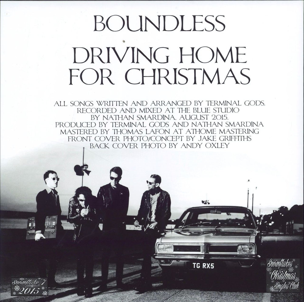 Terminal Gods Boundless - White Vinyl Dutch 7" vinyl single (7 inch record / 45) 2F007BO768648